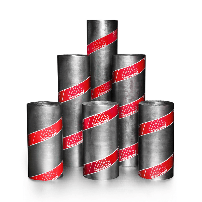An image showing different sizes of Code 5 Machine Cast Lead Flashing