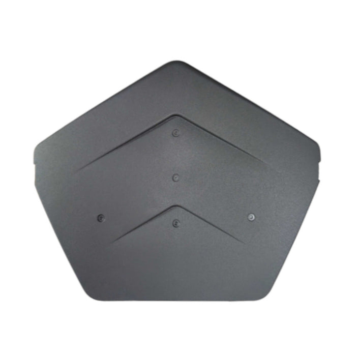 An image a Manthorpe SmartVerge Linear Angled Ridge End Cap in Grey.