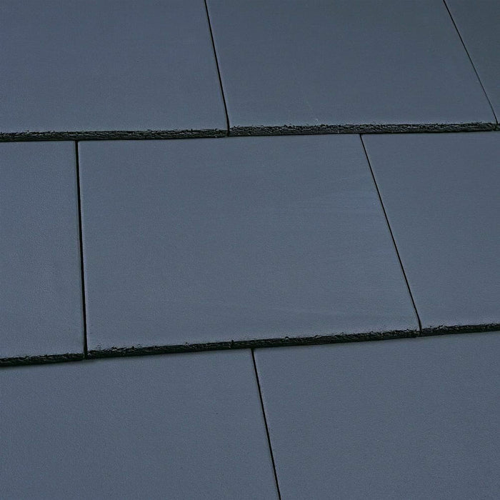 An image of Marley Edgemere Interlocking Slates in Smooth Grey