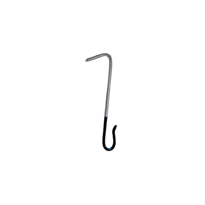 An image of a 316 Black Coated Slate Hook Point Driven 80mm