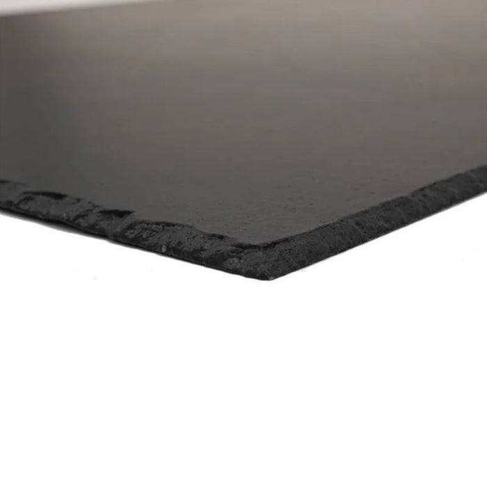 A close up image of the dressed edge of a SVK Montana Fibre Cement Slate.