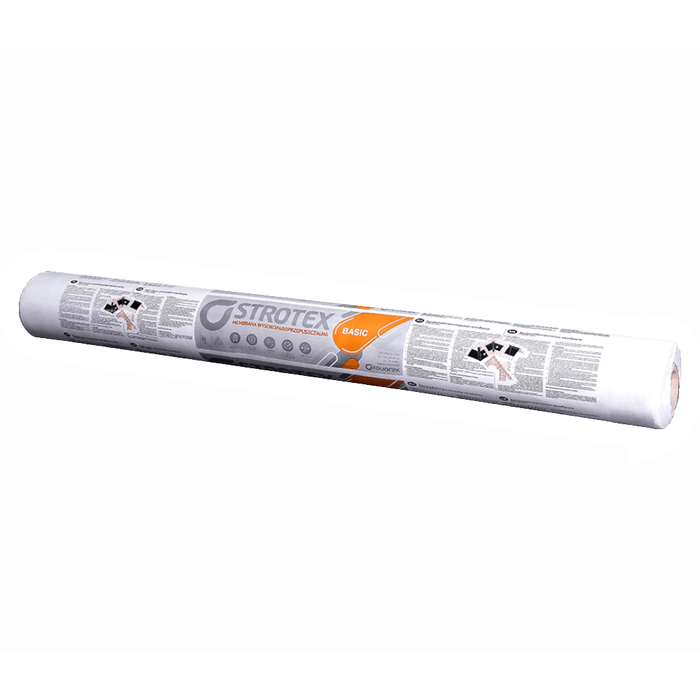 An image of FOLIAREX Strolex Basic 115g BBA Breather membrane Underlay which is Cream in colour