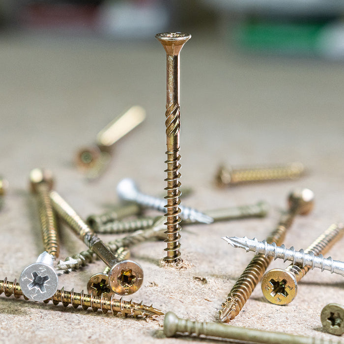 An image showing a selection of TIMCO C2 Strong Fix PZ2 Multi Purpose Screws for wood