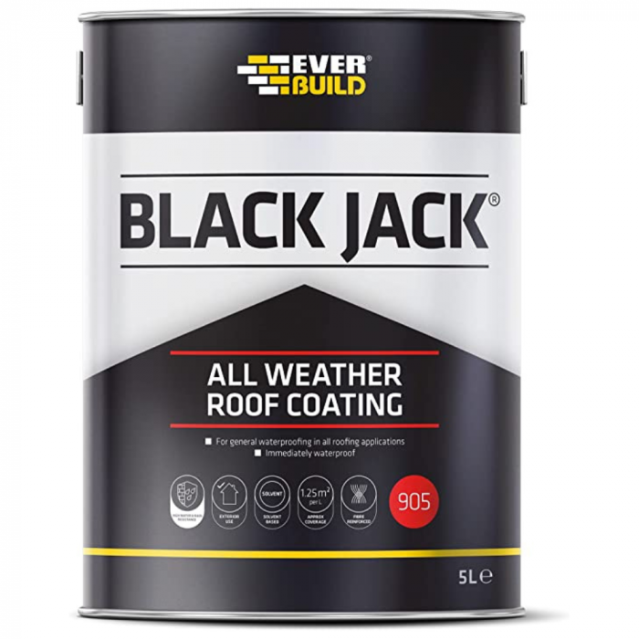BlackJack 905 All Weather Roof Coating: 5ltr