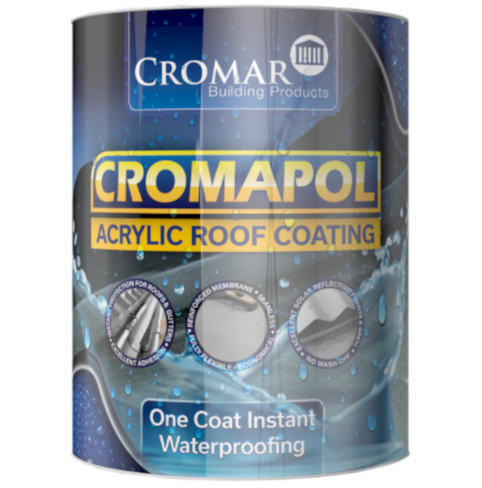 Cromapol Acrylic Roof Coating: 5kg