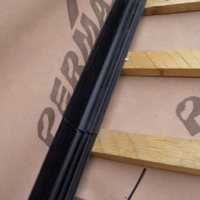 An image of a Permavent Easy Soaker on the edge of a roof to show where it can be used.
