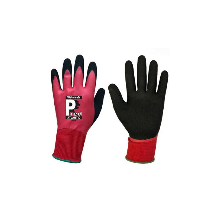Predator Red Atlantic Sandy Latex Gloves - Size 10