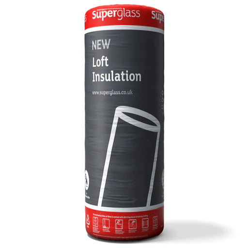 Superglass loft insulation