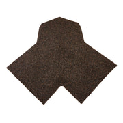 An image of a 3 Way Roofing Ridge/Hip Top Cap in Rustic Brown