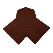 An image of a 3 Way Roofing Ridge/Hip Top Cap in Rustic Terracotta