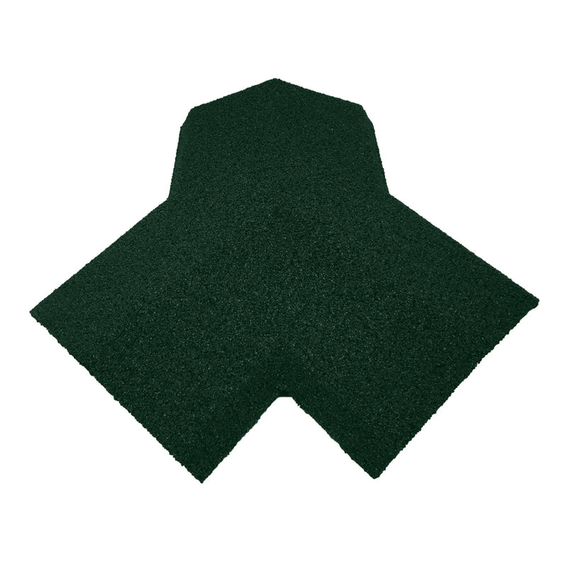 An image of a 3 Way Roofing Ridge/Hip Top Cap in Tartan Green