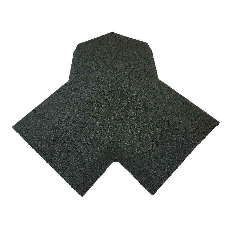 An image of a 3 Way Roofing Ridge/Hip Top Cap in Titanium Grey
