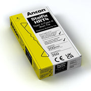 An image showing a box of 250 ANCON Staifix HRT4 House Ties that are 200mm in length