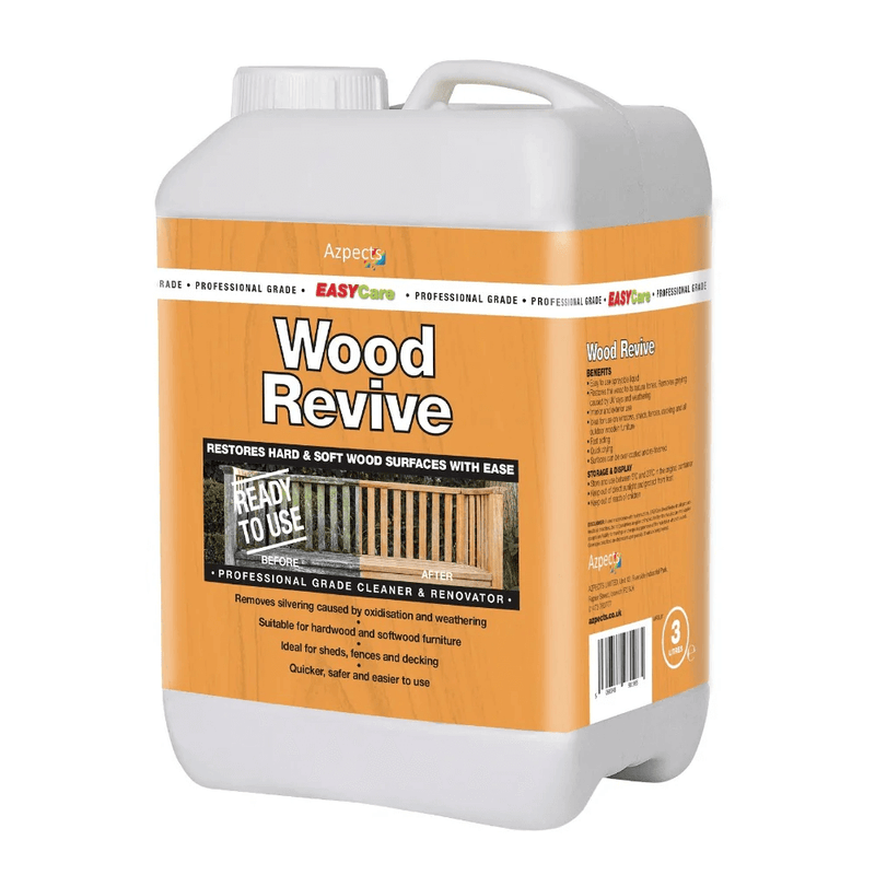 An image of Azpects EASYCare Wood Revive in a 3 litre bottle.