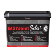 Container of EASYJoint Select paving joint compound with Azpects branding on a white background