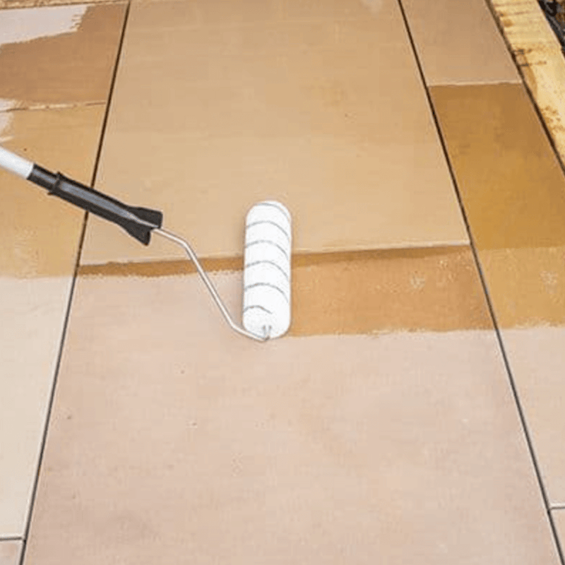 An image of Azpects EasySeal Ultimate being applied to paving 