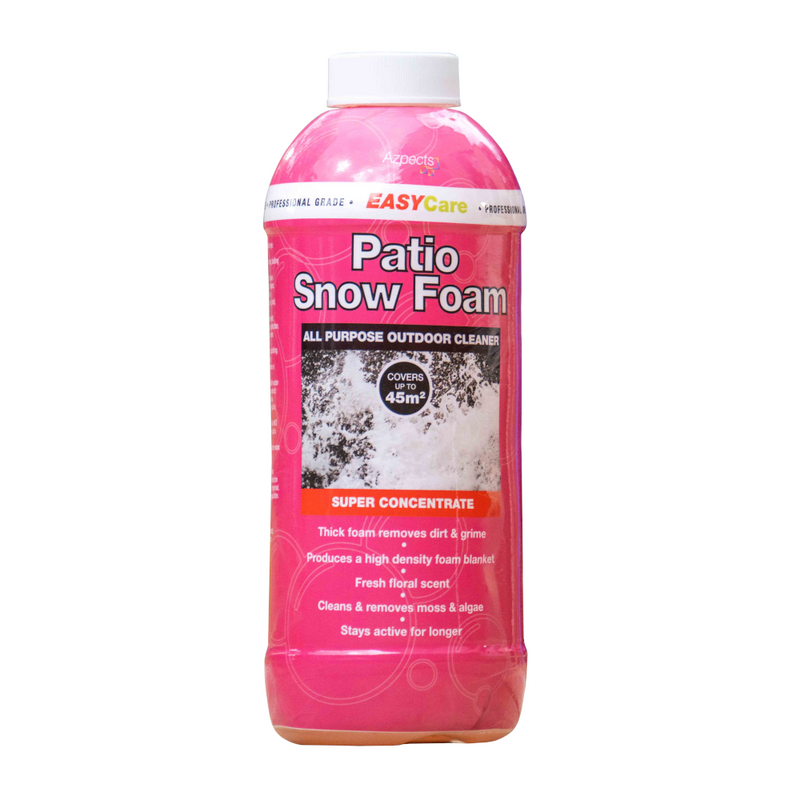 An image of Azpects Patio Snow Foam in a 1 Litres bottle
