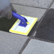 An image of Aspect's Back to Black Limestone being used on limestone that has faded.