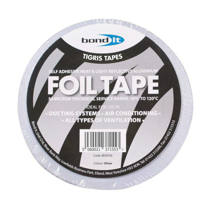 An image of a roll of Aluminium Foil Tape by Bond it