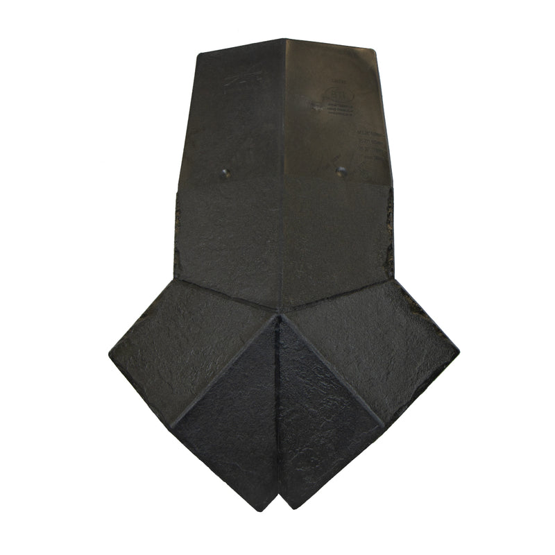 An image of a Britmet 3 Way Roof Top Cap in the colour Charcoal