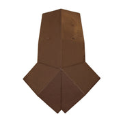 An image of a Britmet 3 Way Roof Top Cap in the colour Oak