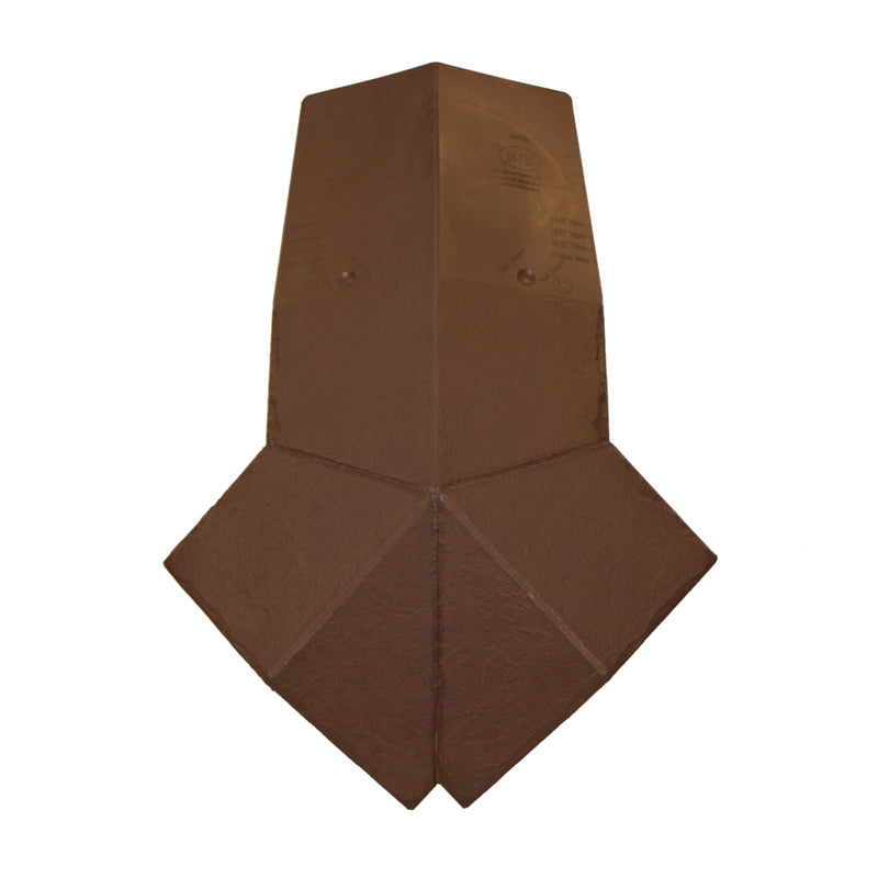 An image of a Britmet 3 Way Roof Top Cap in the colour Oak