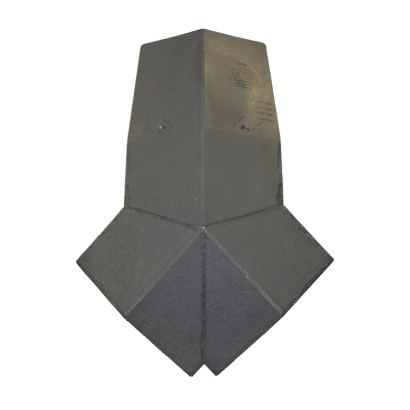 An image of a Britmet 3 Way Roof Top Cap in the colour Slate Grey