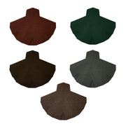 An image of the different colours the Britmet 5-Way Hip Top Cap comes in.  Bramble Brown, Rustic Brown, Rustic Terracotta, Tartan Green and Titanium Grey.