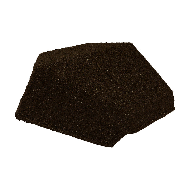 An image of the Britmet 90 Degree Angle Hip End Cap in Bramble Brown.