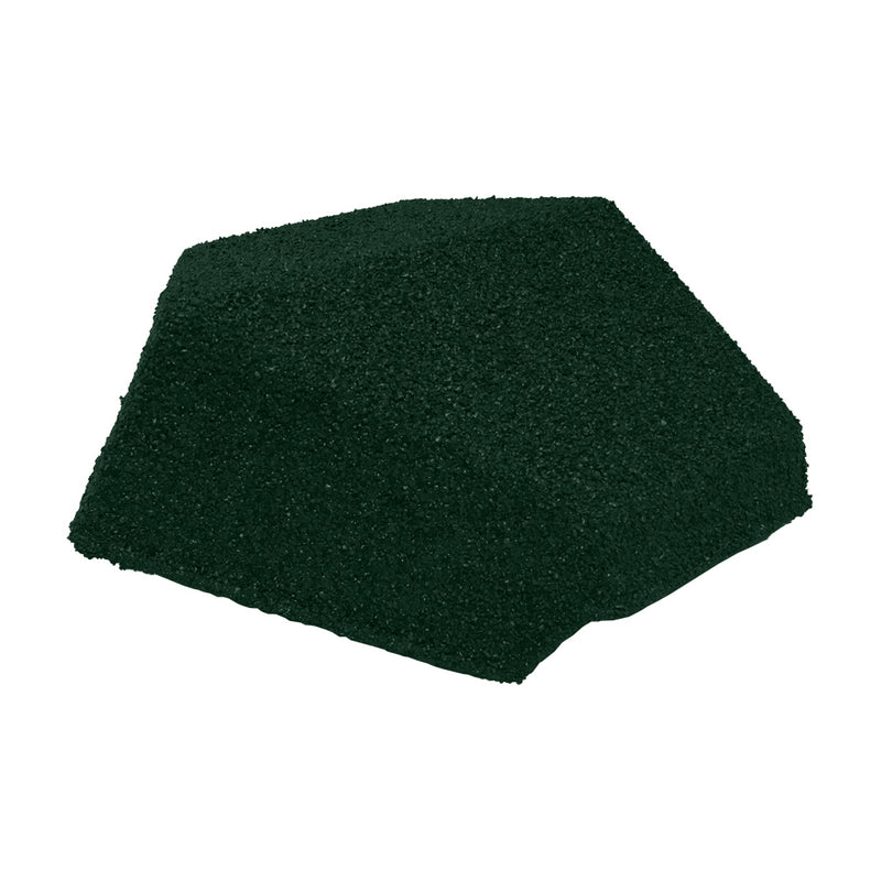 An image of the Britmet 90 Degree Angle Hip End Cap in Tartan Green