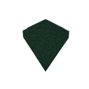 An image showing a Britmet Angle Ridge Roof End Cap in the colour Tartan Green