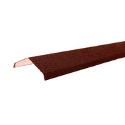 An image showing a Britmet Angle Roof Ridge in the colour Rustic Red