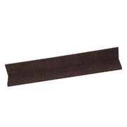 An image of a Britmet Apron Roof Flashing strip in Rustic Brown
