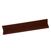 An image of a Britmet Apron Roof Flashing strip in Rustic Terracotta
