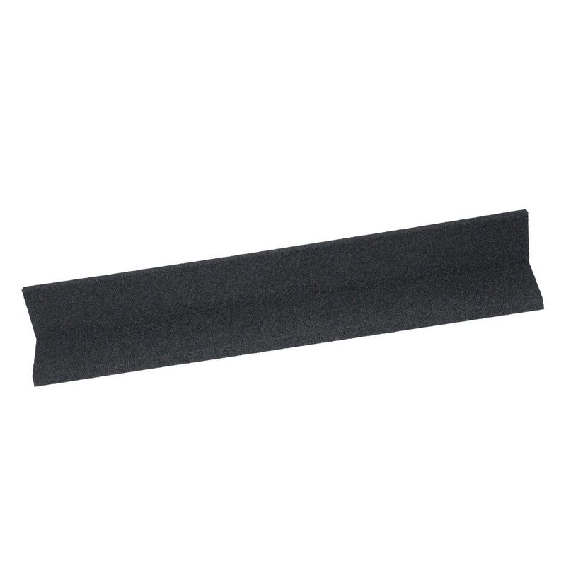 An image of a Britmet Apron Roof Flashing strip in Titanium Grey