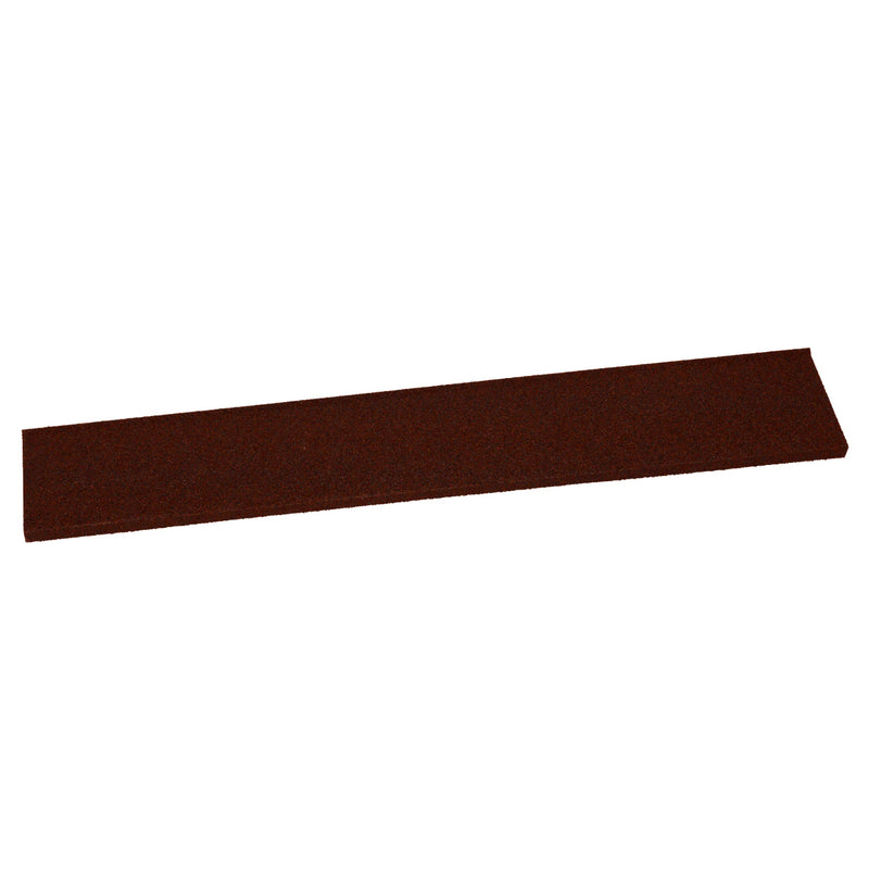 An image of a Britmet Cover Roof Flashing Strip in the colour Terracotta