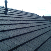 An image of a roof covered with Britmet Lightweight Metal Roof Tile Slate 2000