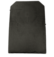 An image of a Britmet LiteSlate Roof Tile in the colour Charcoal