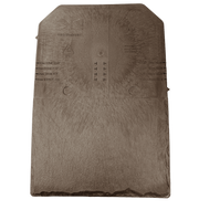 An image of a Britmet LiteSlate Roof Tile in the colour Oak