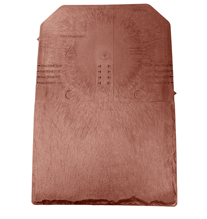 An image of a Britmet LiteSlate Roof Tile in the colour Sunshine