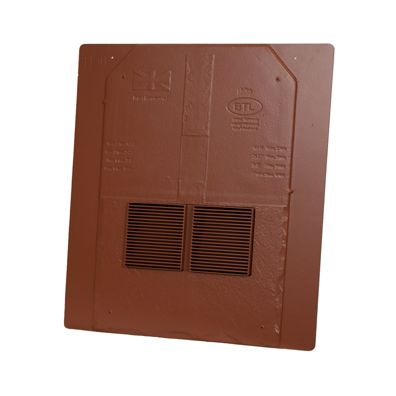 An image of a Britmet Roof Ridge End Cap in the colour Sunshine