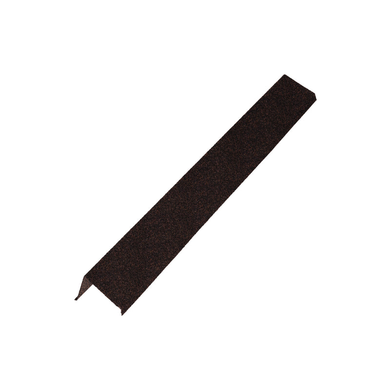 Britmet Mono Roof Ridge in the colour Rustic Brown