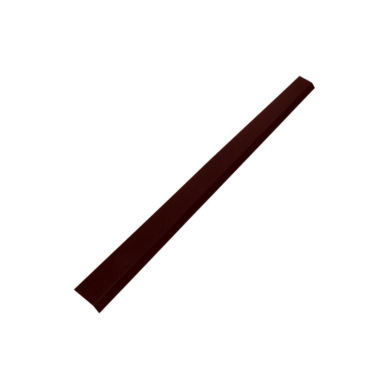 An image of a Britmet Pantile 2000 Eave Flashing strip in the colour Antique Red