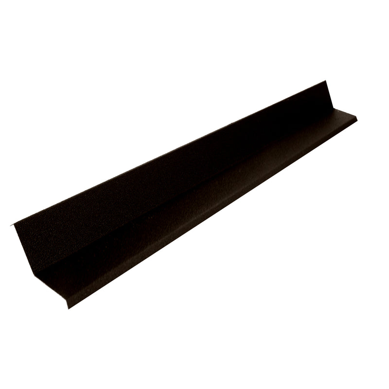 An image of a Britmet Pantile 2000 Roof Apron Flashing Strip in the colour Tudor Brown