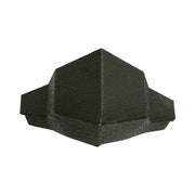 An image of a Britmet Pantile 2000 Roof Hip End Cap in the colour Sage Green