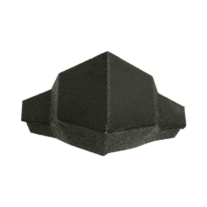 An image of a Britmet Pantile 2000 Roof Hip End Cap in the colour Sage Green