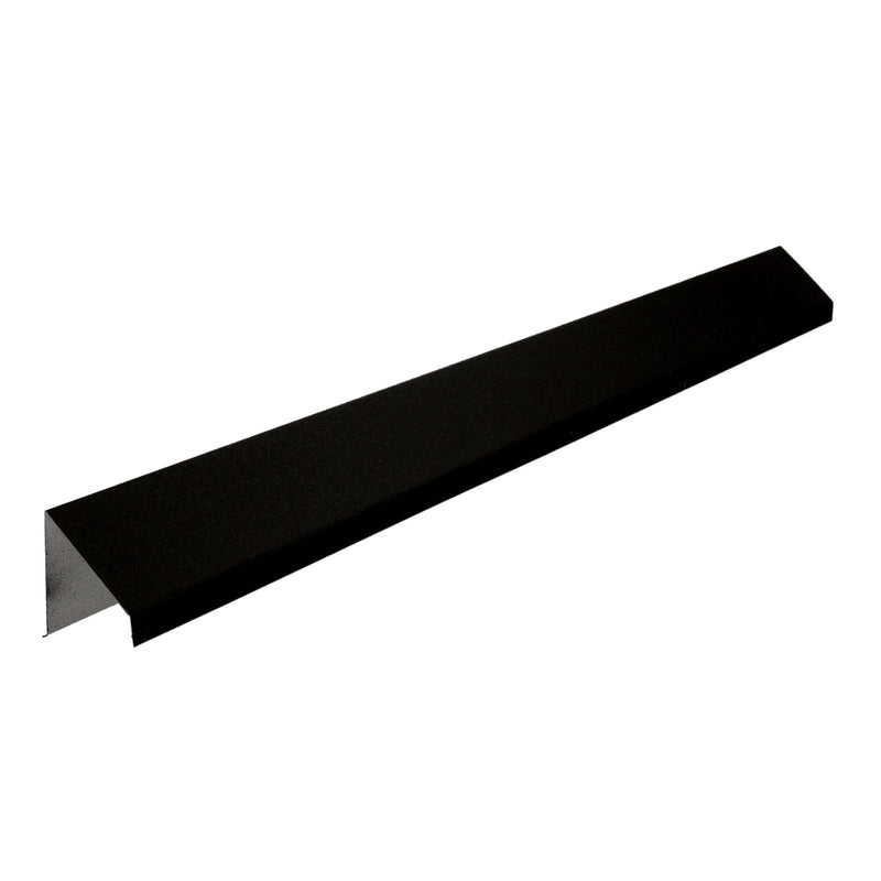 An image showing Britmet Pantile 2000 Roof Mono Ridge strips in the colour Charcoal