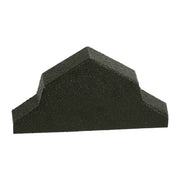An image showing a Britmet Pantile 2000 Roof Ridge End Cap in the colour Sage Green