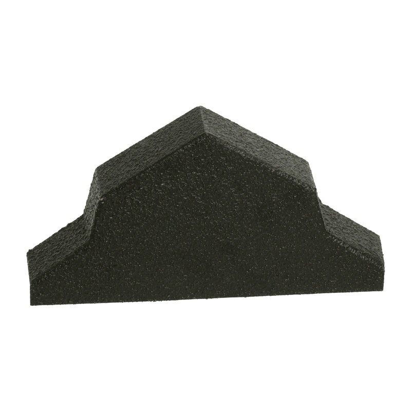An image showing a Britmet Pantile 2000 Roof Ridge End Cap in the colour Sage Green