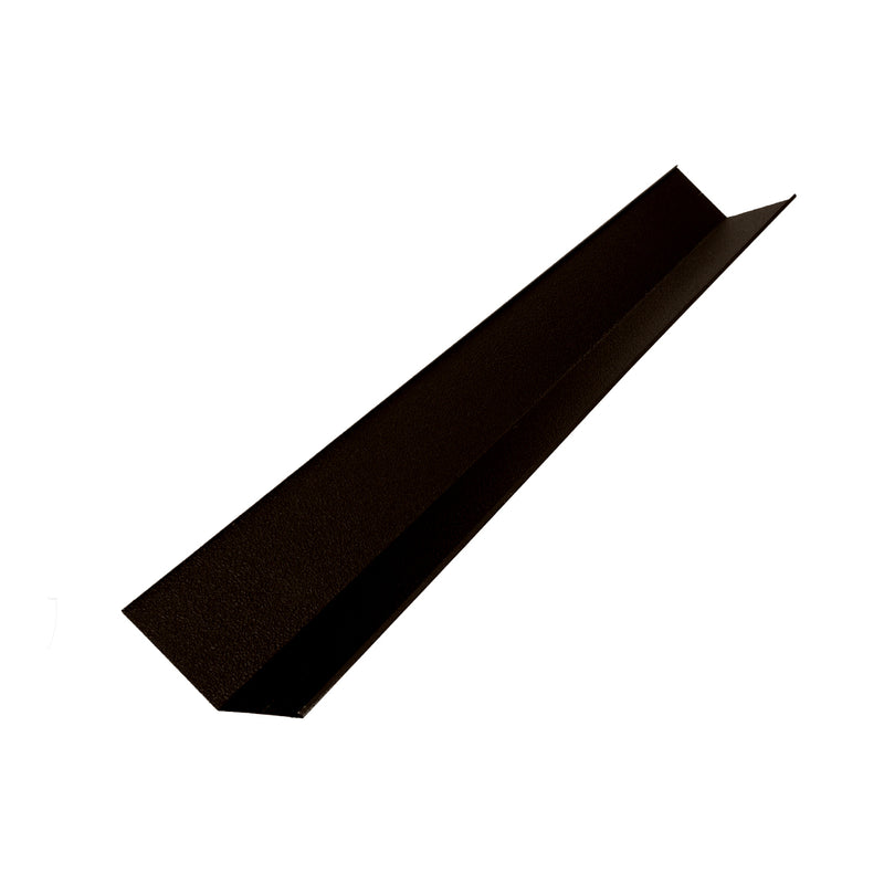 An image showing a Britmet Pantile 2000 Roof Valley in the colour Tudor Brown